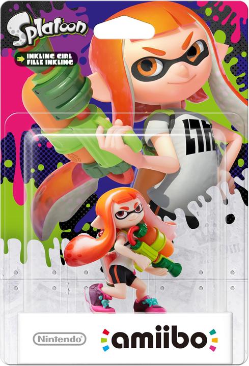 Actual product image Nintendo amiibo Splatoon - Inkling Girl (3DS, 3DS XL, Wii U)