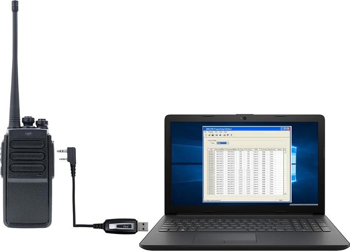 Image du produit PNI Câble de programmation PSR230 pour les radios PMR R10, R20, R30, R40, R45 et CB HP 82