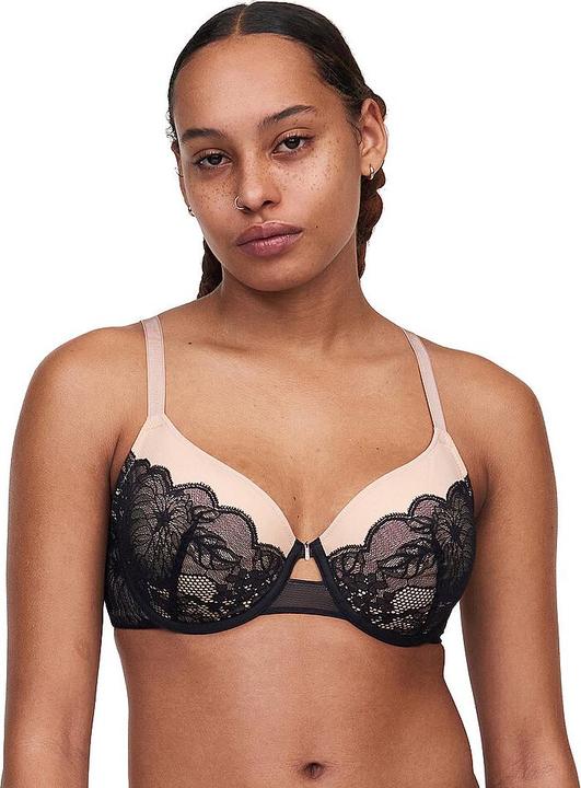 Actual product image Chantelle Underwire MIDNIGHT FLOWERS (85 B)