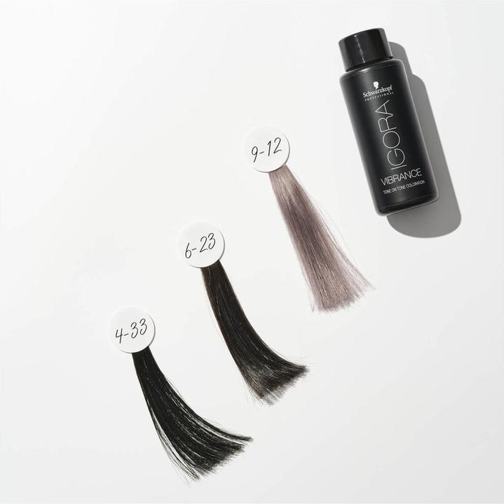 Produktbild Schwarzkopf Professional Schwarzkopf Igora Vibrance Cools 4-33 Mittelbraun Matt Extra 60ml (4-33 Mittelbraun Matt Extra)