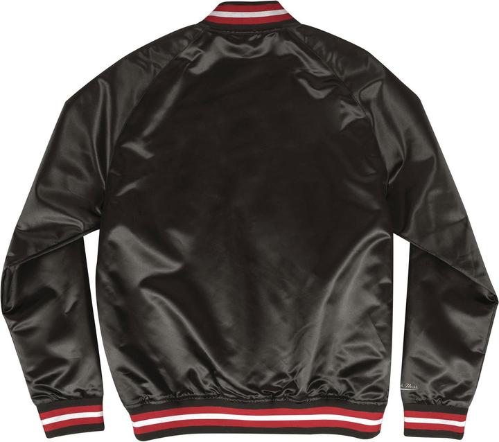 Actual product image Mitchell & Ness M&N Lightweight Satin Veste - Portland Trail Blazers (M)