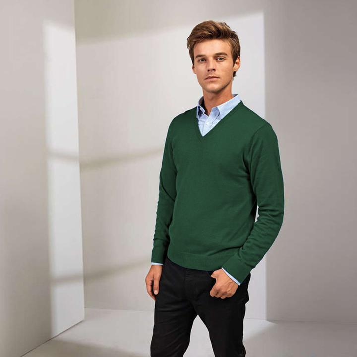 Actual product image Premier Knitted jumper with V-neck (3XL)