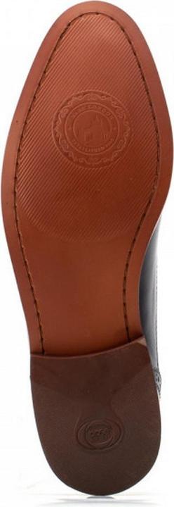 Actual product image Base London Mens Cast Washed Lace Up Leather Brogue Shoe (45)