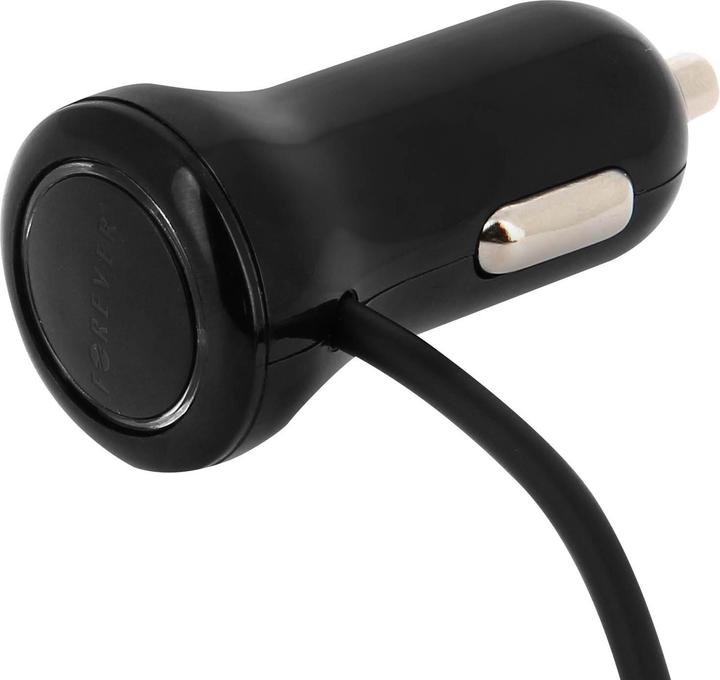Produktbild Forever Zigaretten-Anzünder Autoladegerät, 2.1A USB-Typ C
