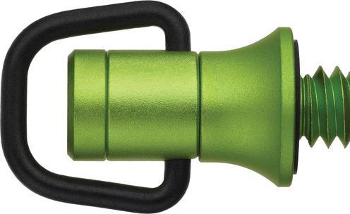 Actual product image Pentax Ricoh retaining strap mounting green (Mounting bracket)