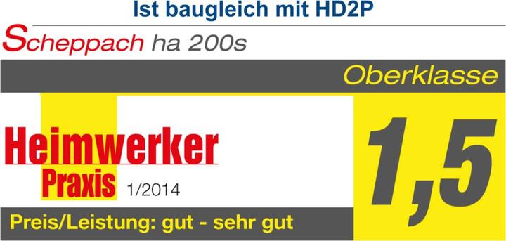 Produktbild Scheppach HD2P (Trockensauger)