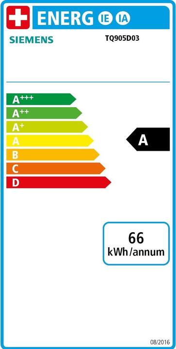 Energie-Label Siemens EQ900 TQ905D03