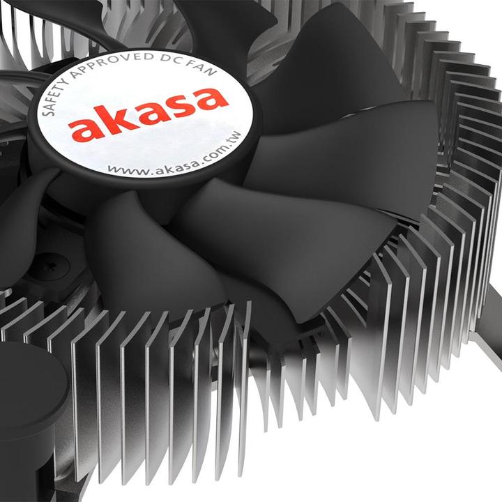 Image du produit Akasa AK-CC6602HP01 Refroidisseur de processeur à profil bas - socket LGA 1700, hauteur 30 mm (29.92 mm)