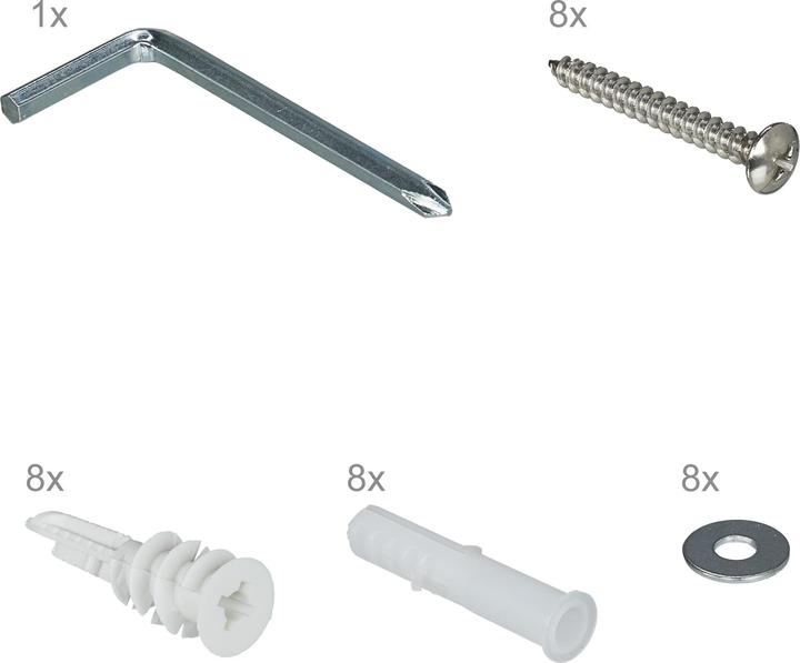 Produktbild Relaxdays Wand-Wäscheständer (6 m)