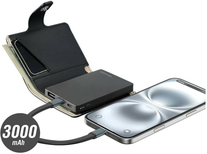 Produktbild 4smarts Powerbank PowerWallet 3000mAh (3000 mAh, 10 W, 11.10 Wh)