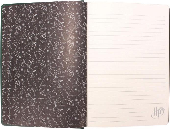 Produktbild Harry Potter: Slytherin A5 Flex Notebook (A5, Liniert, Harter Einband)