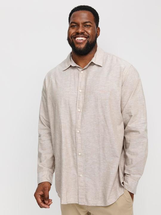 Produktbild Jack & Jones Plus Size Regular Fit Hemd Hemd (8XL)