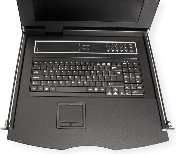 Actual product image Value KVM console with KVM switch - 8 ports - USB - French - 43.2 cm (17")