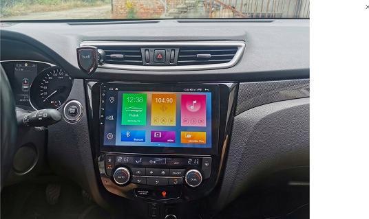 Immagine prodotto No Name RADIO GPS NAVIGAZIONE NISSAN QASHQAI X-TRAIL 2014+ ANDROID Climatizzatore automatico (10")