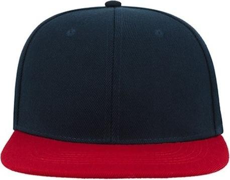 Produktbild Atlantis Snap Back flacher Schirm 6 Panel Kappe (2 StückPackung) (One Size)