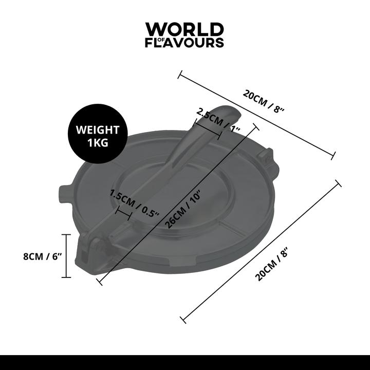 Produktbild World of Flavours Tortilla Presse