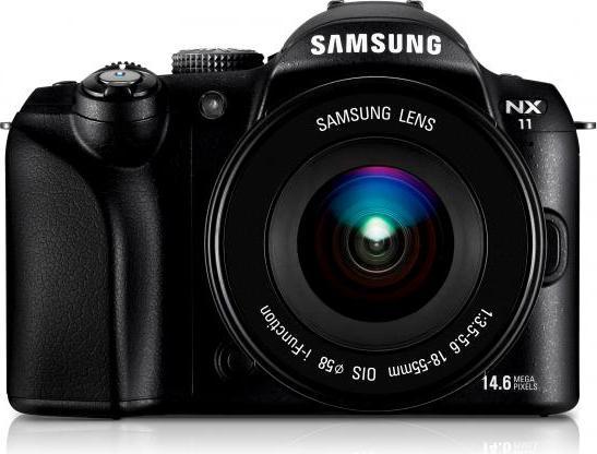 Samsung NX11, 14,6 MP, filmati HD, kit OIS 18-55 mm II