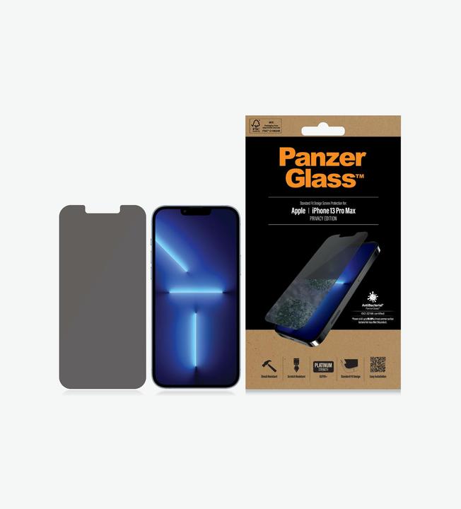 Actual product image PanzerGlass Privacy (1 Piece, Apple iPhone 13 Pro Max)