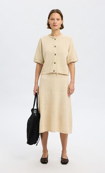 Actual product image Selected Femme Baumwollmix Strickrock (S)