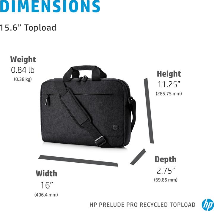 Immagine prodotto HP Prelude Pro Recycle Topload (15.60", Universale)