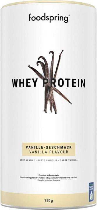 Produktbild Foodspring Whey Protein (Vanilla, 1 Stk., 750 g)