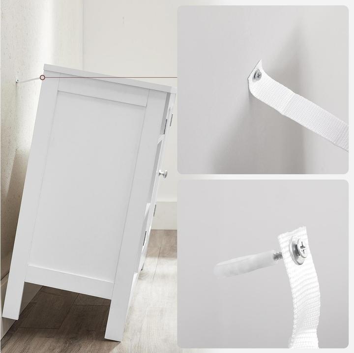 Actual product image Vasagle Makayla (90 x 30 x 60 cm)