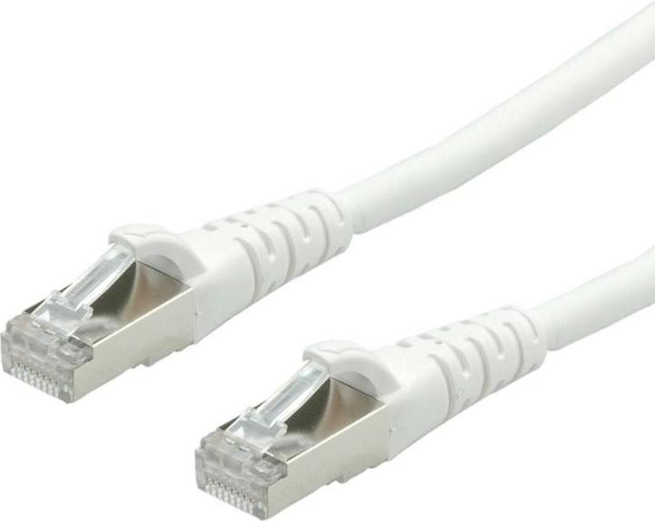 Produktbild Secomp Cordon Cat.6A (Class EA) FTP AWG26, blanc, 5 m (CAT6a, 5 m)