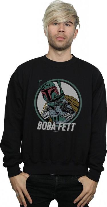Produktbild Star Wars Boba Fett Retro Circle Sweatshirt (XXL)