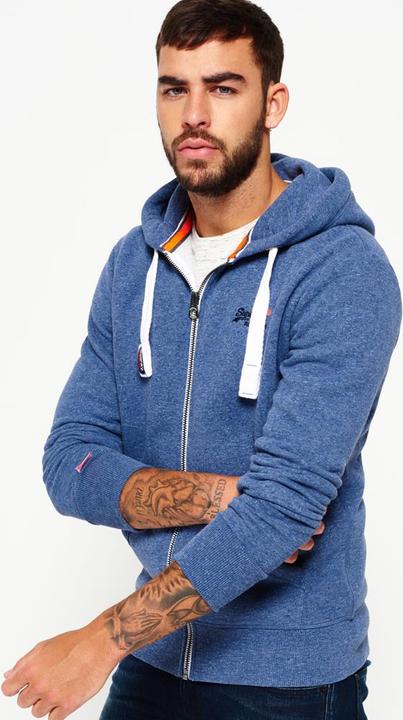 Actual product image Superdry Orange Label Zip Hoodie (L)