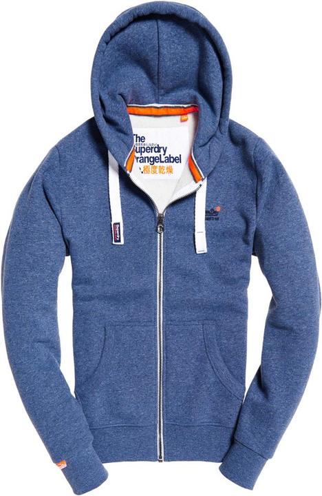 Actual product image Superdry Orange Label Zip Hoodie (L)