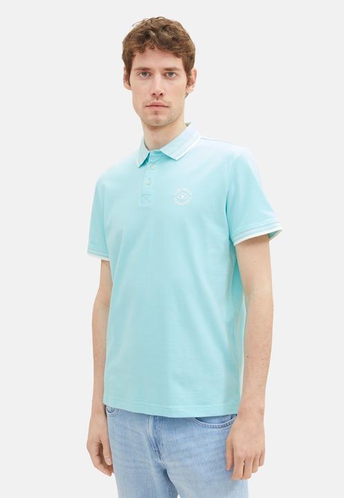 Produktbild Tom Tailor Poloshirt Basic Kurzarmshirt mit Polokragen (M)