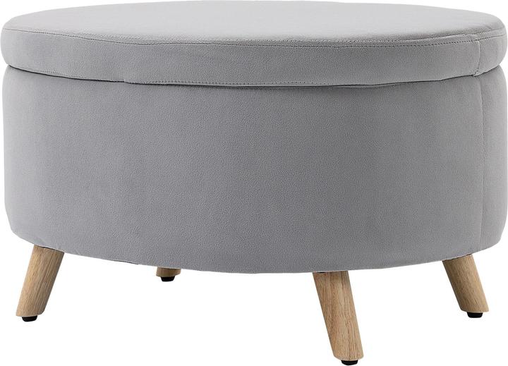 Homcom Bench oval with storage space (71 cm)