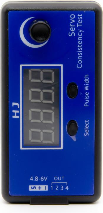 Actual product image Purecrea Digital servo tester ESC 4-channel
