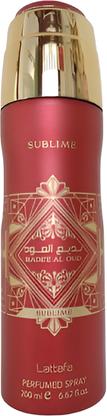 Lattafa Perfumes Lattafa Badee Al Oud Sublime Deodorant Spray - 200ml (Spray, 200 ml)