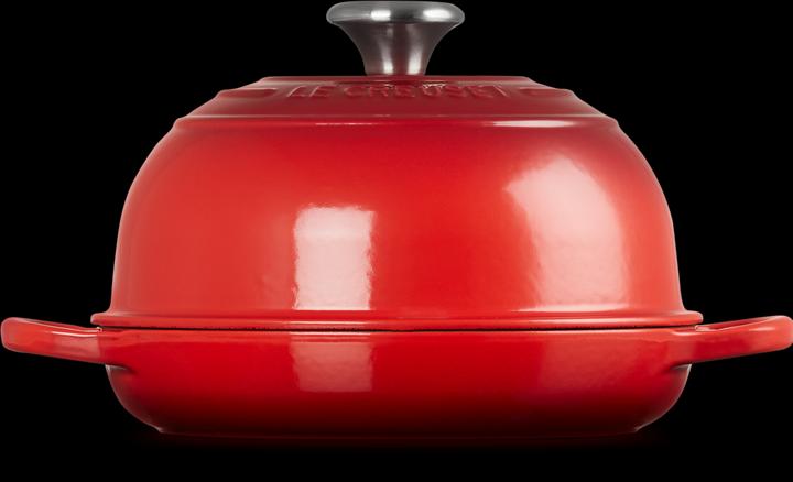 Actual product image Le Creuset Roaster for bread 24cm cherry red (24 cm, Casserole + Stewpot, Cast iron)