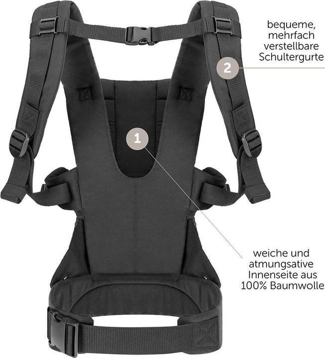 Fillikid Baby carriers & slings Baby carrier Walk 4in1 - Black