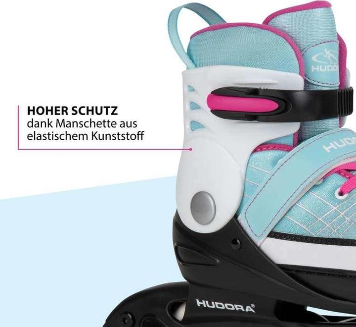 Produktbild Hudora HDO Inline Skates Basic, mint Gr. 30-33 37342 (30, 31, 32, 33)