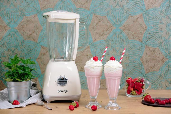 Produktbild Gorenje Blender B800RL Tabletop, 800 W, Jar material Glass, Jar capacity 1.8 L, Ice crushing, brownish yello (800 W)
