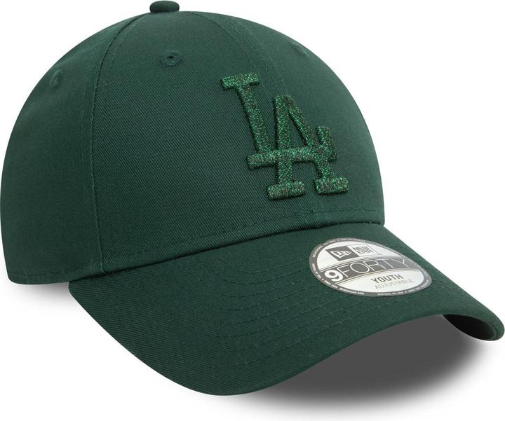 Produktbild New Era 9Forty Kinder Cap - METALLIC LA Dodgers forest Youth (55, 56, 54 C)