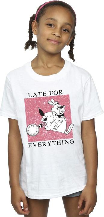 Immagine prodotto Disney T-shirt bambina Alice in Wonderland White Rabbit in cotone (152, 158)