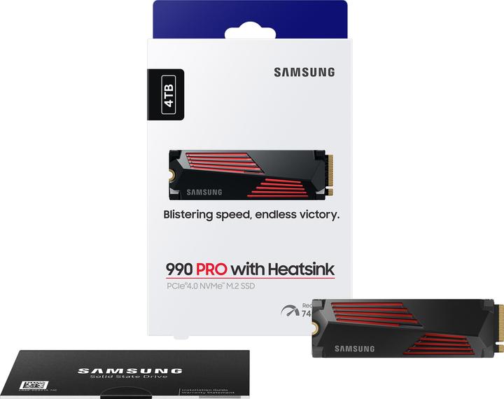 Produktbild Samsung 990 Pro (4000 GB, M.2 2280)