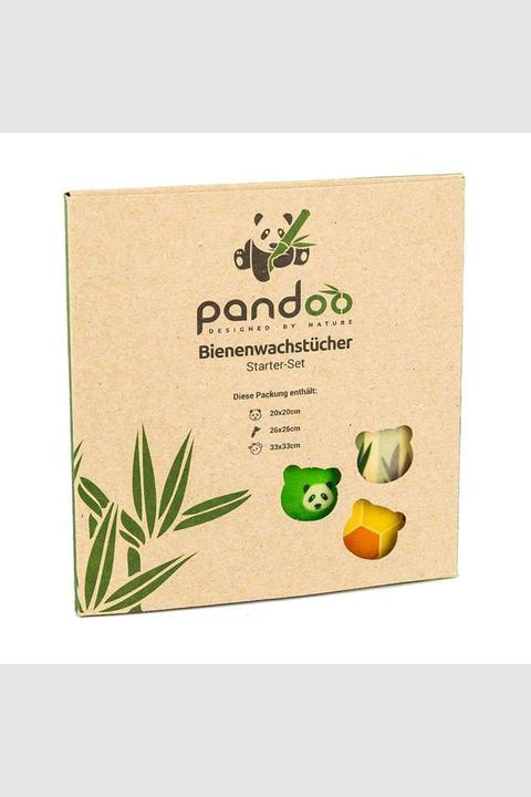 Productafbeelding Pandoo Bijenwasdoek 3s (1 x)