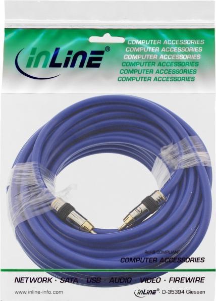 Actual product image InLine Cinch cable VIDEO & digital AUDIO (25 m, Cinch)