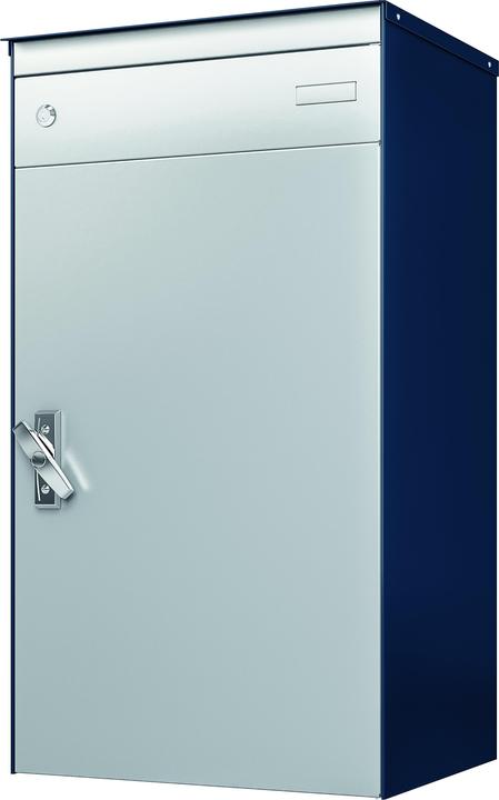 RAL 5003 Bleu saphir, Argent