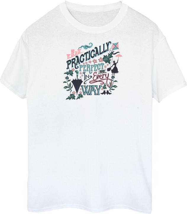 Produktbild Mary Poppins Mädchen Praktisch Perfekt In Jeder Weise Baumwolle TShirt (152, 158)