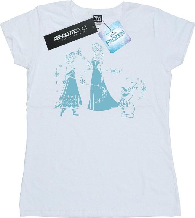 Immagine prodotto Disney Frozen Magic Snowflakes Maglietta Donna (XL)