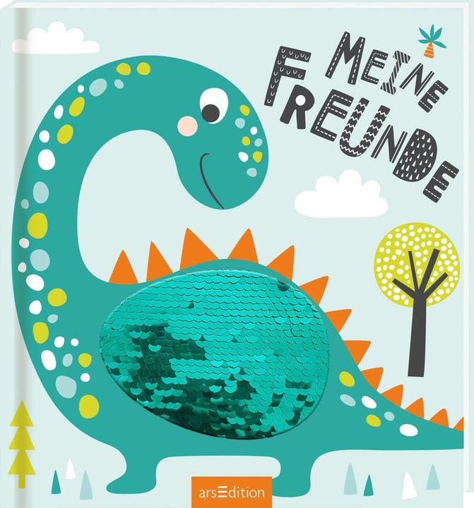 Actual product image Freundebuch Wendepailletten Dinos (German, 2019)