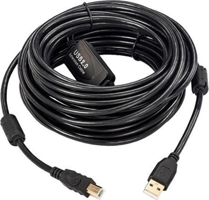 Produktbild MicroConnect Active USB 2.0 A-B Cable, 20M (20 m, USB 2.0)
