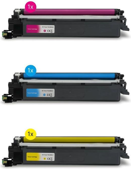 Actual product image Hermex Compatible toner XL for Brother MFC-L3740CDWE (M, Y, C)