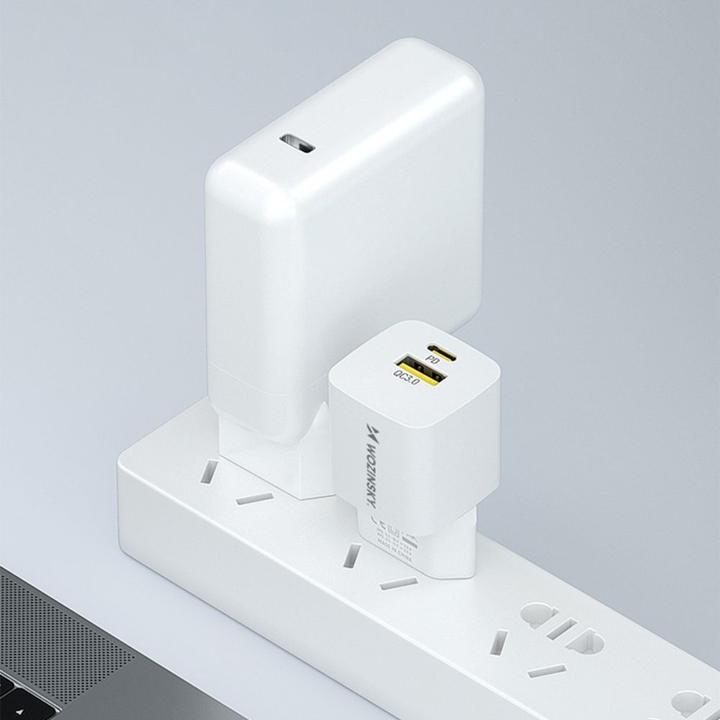 Image du produit Wozinsky Chargeur mural WWCEAC GaN USB-A USB-C 33W - blanc (33 W)